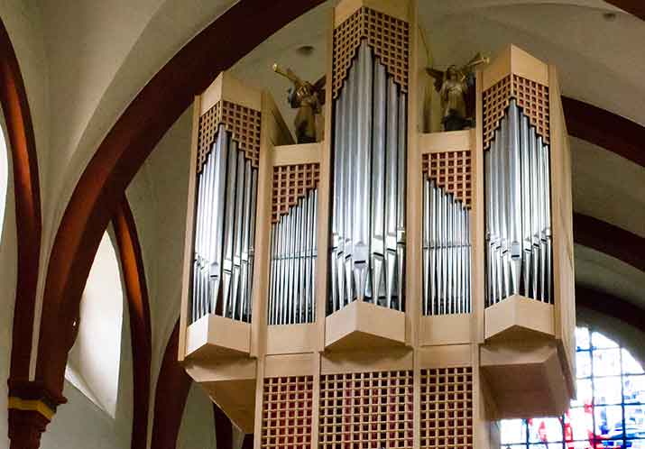 St. Thomas an der Kyll, Orgel · Foto: Stefan Barth